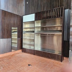 Etalase Stainless Steel