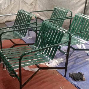 Kursi Taman Verde Retro Besi Minimalis